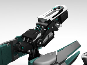 Quadbot 201f Modello 3D