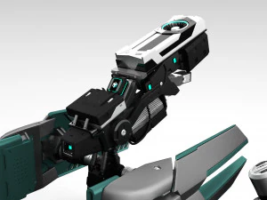 Quadbot 201f 3D Model