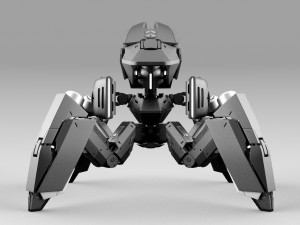 Quadbot 202f Modelo 3D