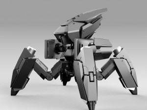 Quadbot 202f Modèle 3D