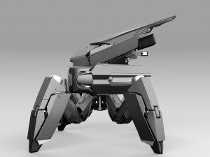 Quadbot 202f Modèle 3D