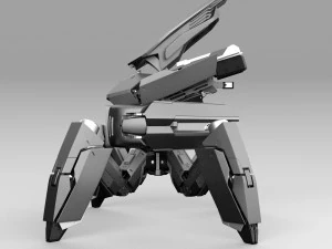Quadbot 202f 3D Model