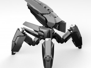 Quadbot 202f Modèle 3D