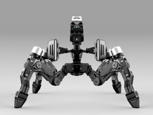 Quadbot 202f Modèle 3D