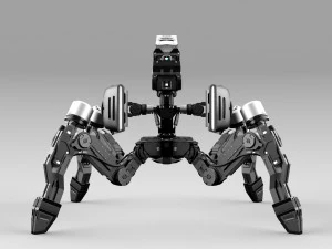 Quadbot 202f 3D Model