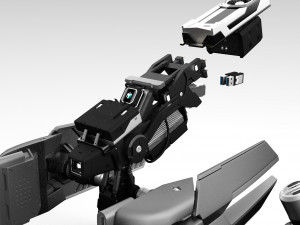 Quadbot 202f Modèle 3D