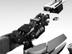Quadbot 202f 3D Model