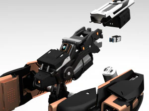 Tribot 211f 3D Model