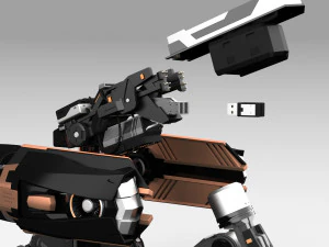 Tribot 211f 3D Model