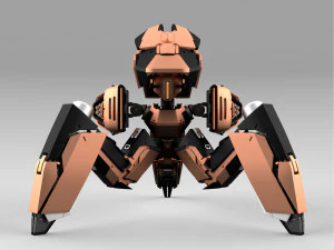 Tribot 212f 3D Model
