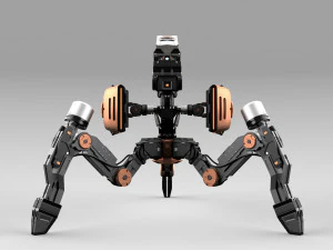 Tribot 212f 3D Model