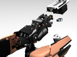Tribot 212f 3D-Modell
