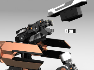 Tribot 212f 3D-Modell