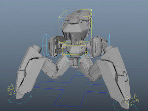 Tribot 212f 3D-Modell