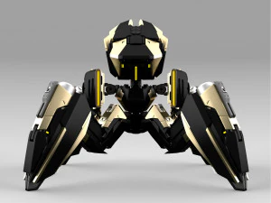 Quadbot 211f Modelo 3D