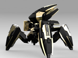 Quadbot 211f Modello 3D