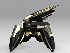 Quadbot 211f Modello 3D