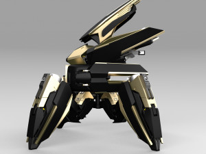 Quadbot 211f Modello 3D