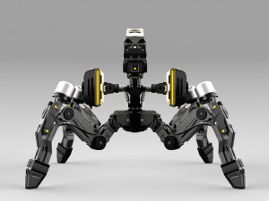 Quadbot 211f Modello 3D