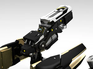 Quadbot 211f 3D Model
