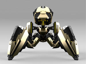 Quadbot 212f Modelo 3D