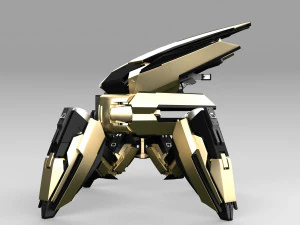 Quadbot 212f 3D Model