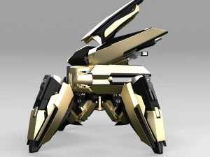 Quadbot 212f 3D Model