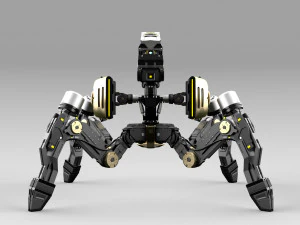 Quadbot 212f 3D Model