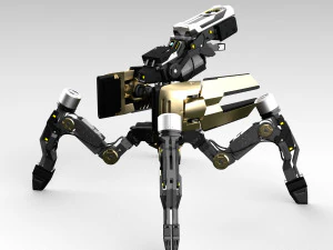 Quadbot 212f 3D Model