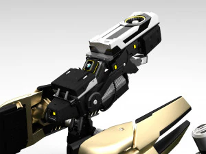 Quadbot 212f 3D Model