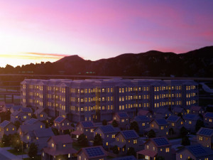 Freeway01 Suburbs 3D Model