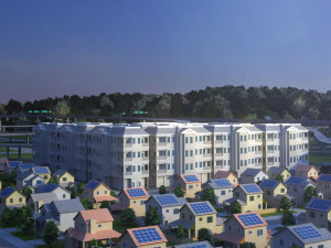 Freeway01 Suburbs Model 3D