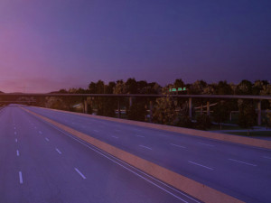 Freeway01 Suburbs Model 3D
