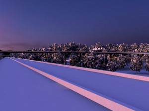 Freeway01 Suburbs Model 3D