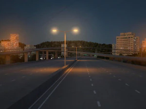 Freeway03 Suburbs 3D Model