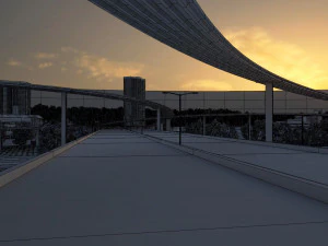 Freeway03 Suburbs 3D Model