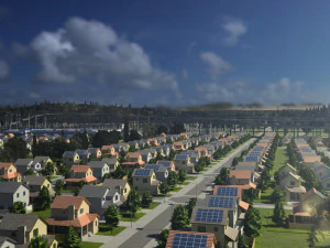 Freeway04 Suburbs 3D Model
