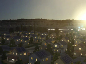 Freeway04 Suburbs 3D Model