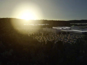 Freeway04 Suburbs 3D Model