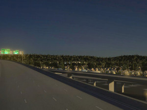 Freeway04 Suburbs Modello 3D