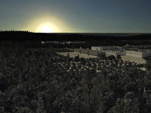 Freeway04 Suburbs 3D Model