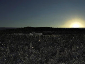 Freeway04 Suburbs 3D Model