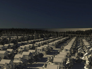 Freeway04 Suburbs Modello 3D