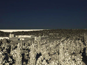 Freeway04 Suburbs 3D Model