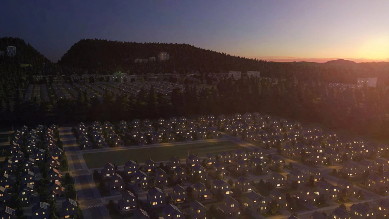 Freeway05 Suburbs 3D Model .c4d .max .obj .3ds .fbx .stl .blend 