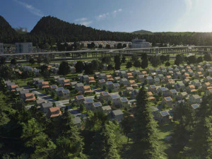 Freeway05 Suburbs 3D Model