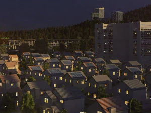 Freeway05 Suburbs 3D Model