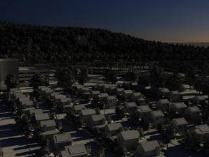 Freeway05 Suburbs 3D Model