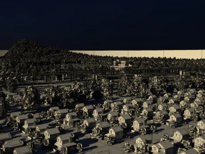 Freeway05 Suburbs 3D Model