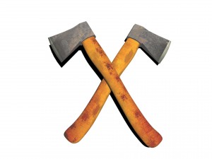 low poly axe model Modelo 3D